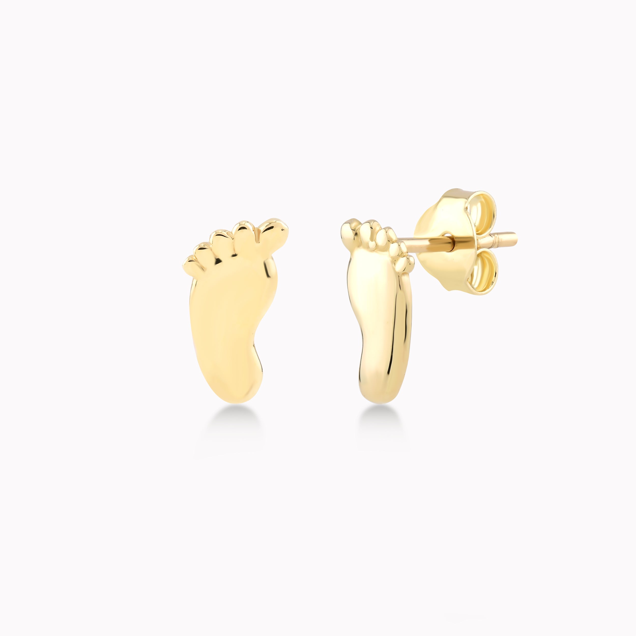 Cercei Aur Galben 14K Talpa 0.92gr