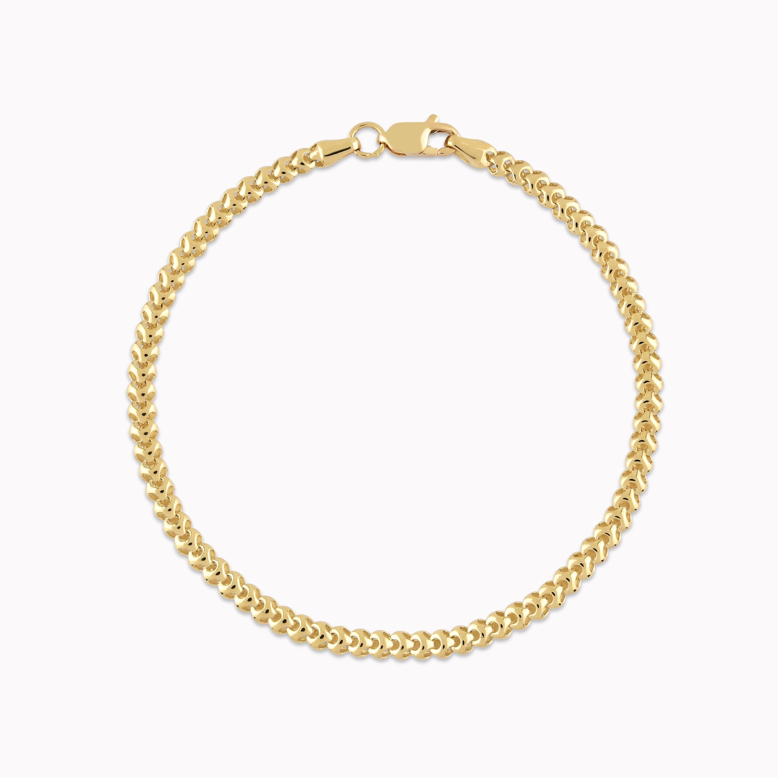 Bratara Aur Galben 14K Stilizata 2.79gr