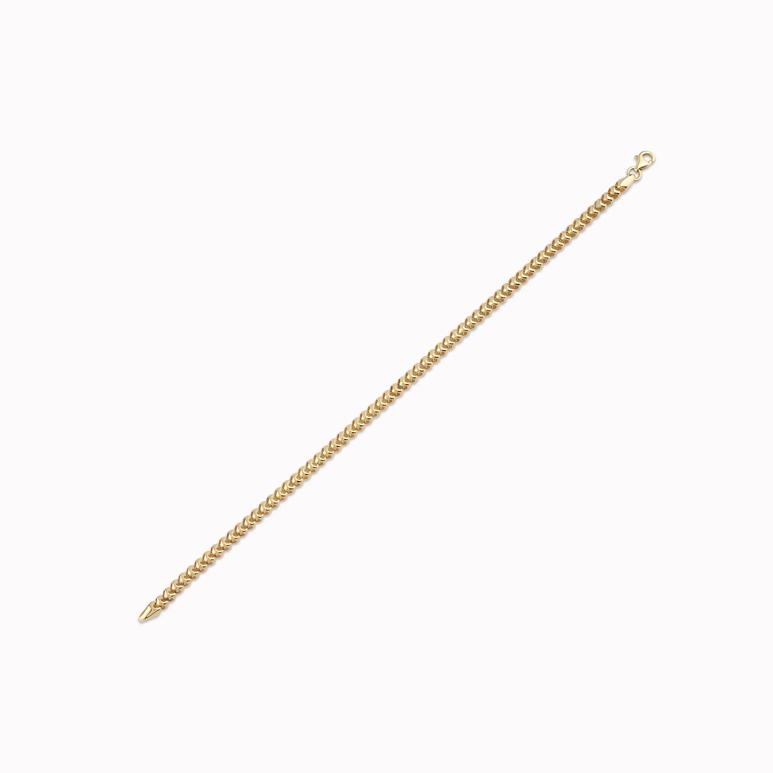 Bratara Aur Galben 14K Stilizata 5.21gr