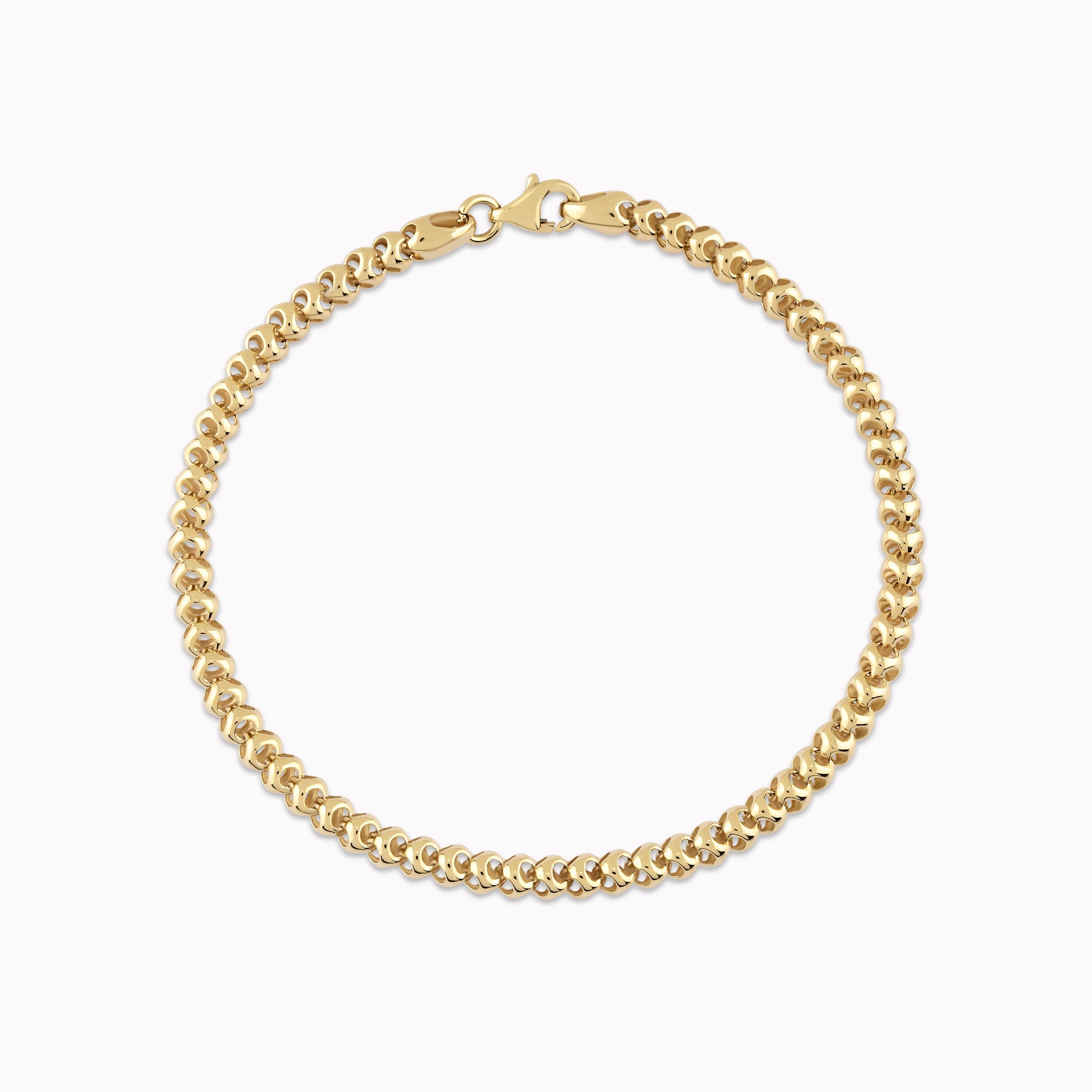 Bratara Aur Galben 14K Stilizata 5.21gr